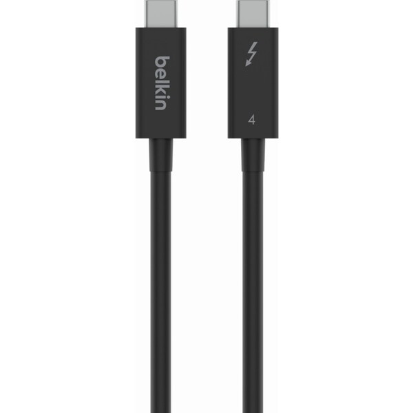 Belkin Thunderbolt 4 USB-C kabel, 2m, černý
