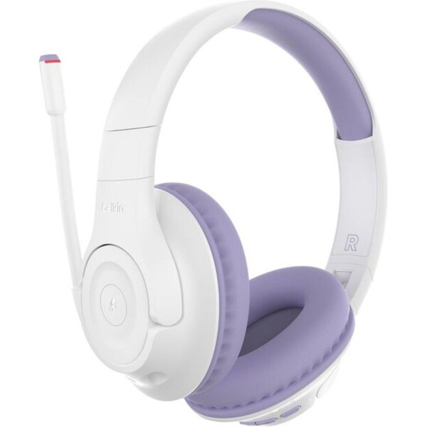 Belkin Soundform Inspire On-Ear Kids Headphone Bluetooth Bílá