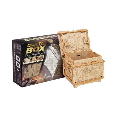 EscapeWelt 3D dřevěná skládačka hlavolamu Orbitální schránka