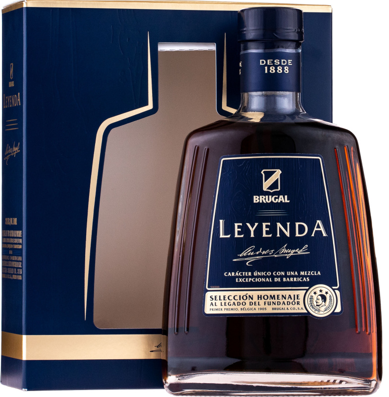 Brugal LEYENDA Selección  Homenaje 38%  0,7 l
