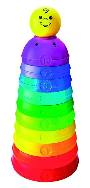 Fisher price aktivní skládačka s rolničkou, mattel w4472