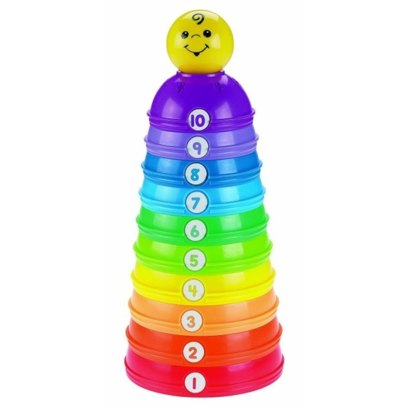 Fisher price aktivní skládačka s rolničkou, mattel w4472