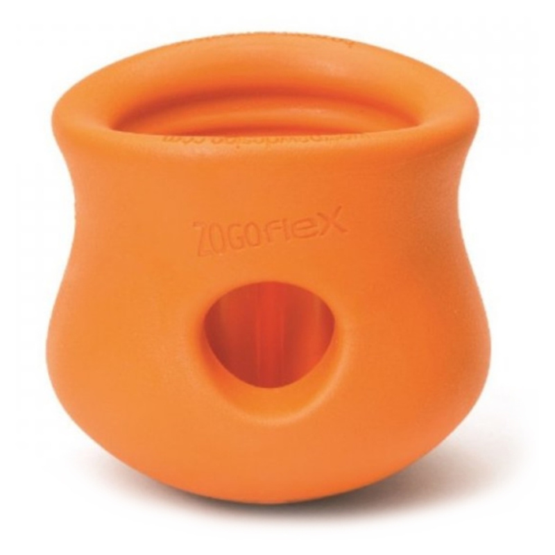 WEST PAW Zogoflex Toppl Xlarge Tangarine orange plnící hračka 12 cm