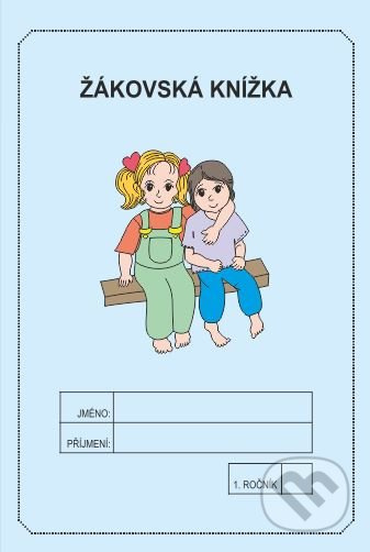 Žákovská knížka 1. ročník - slovní hodnocení (modrá)