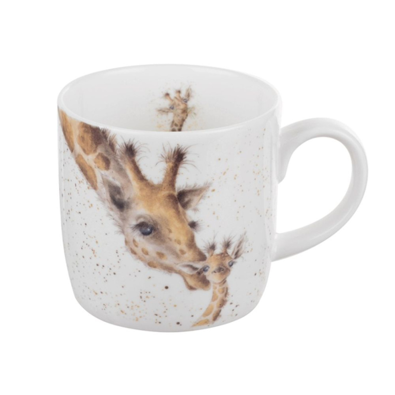 Royal Worcester Porcelánový hrnek Wrendale Designs "First Kiss", 0,31 l - Žirafy