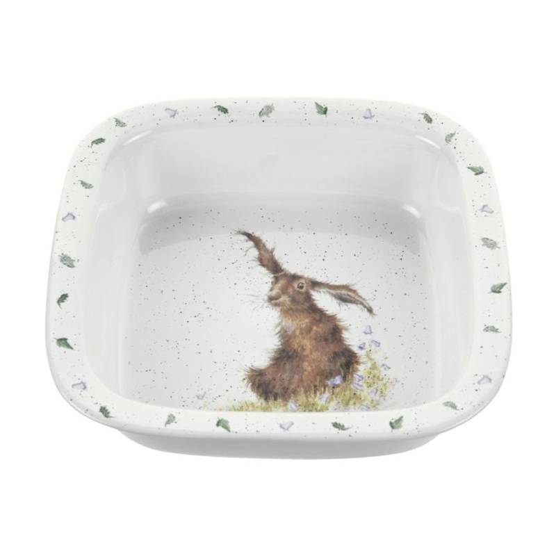 Royal Worcester Zapékací mísa Wrendale Designs "Harebells", 25,5 cm - Zajíc