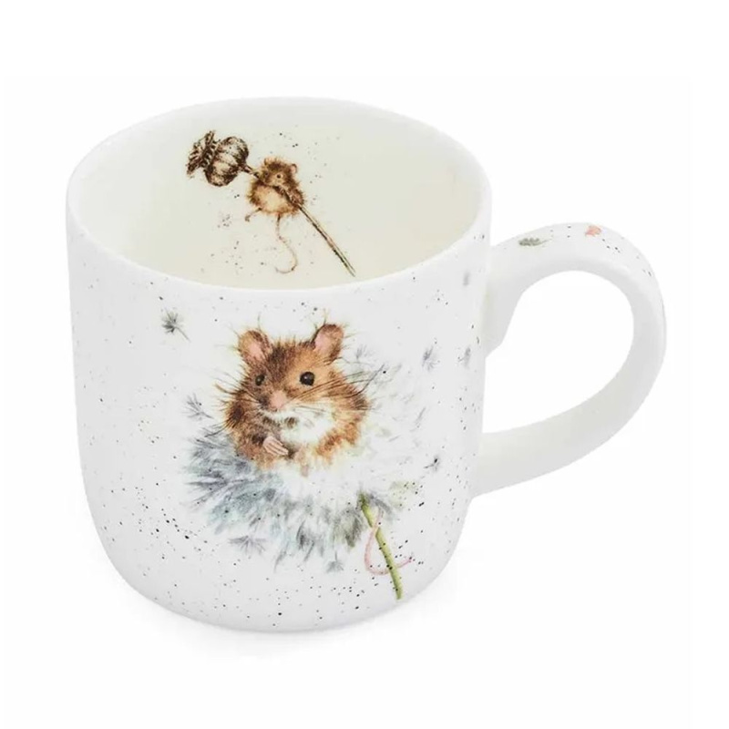 Royal Worcester Porcelánový hrnek Wrendale Designs "Country Mice", 0,31 l - Myška
