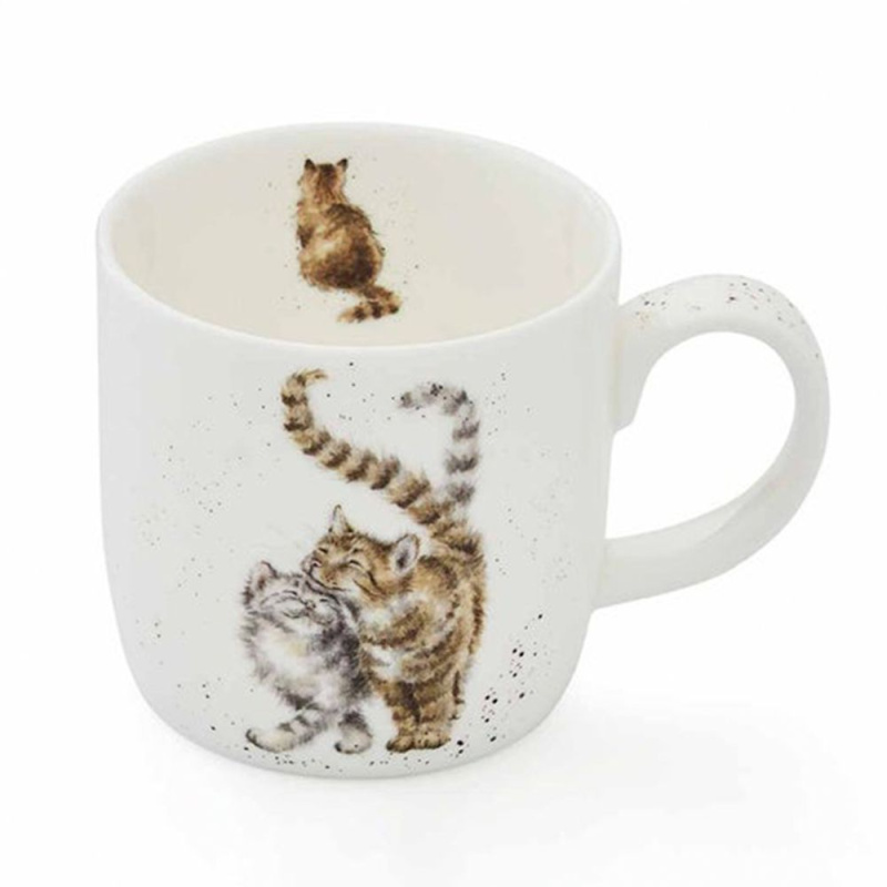Royal Worcester Porcelánový hrnek Wrendale Designs "Feline Good", 0,31 l - Kočky