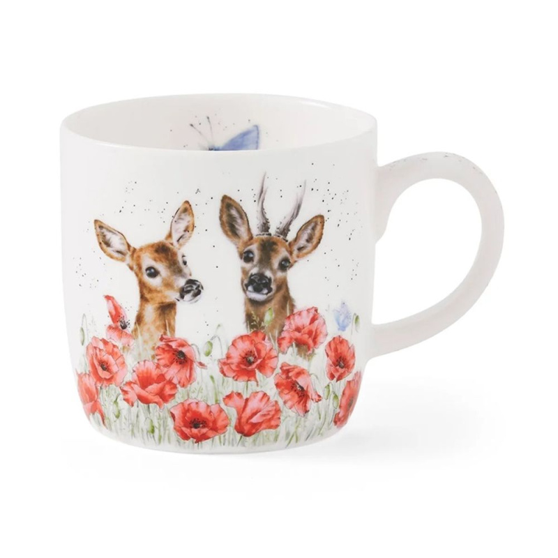 Royal Worcester Porcelánový hrnek Wrendale Designs "Deer to Me", 0,31 l - Srnky