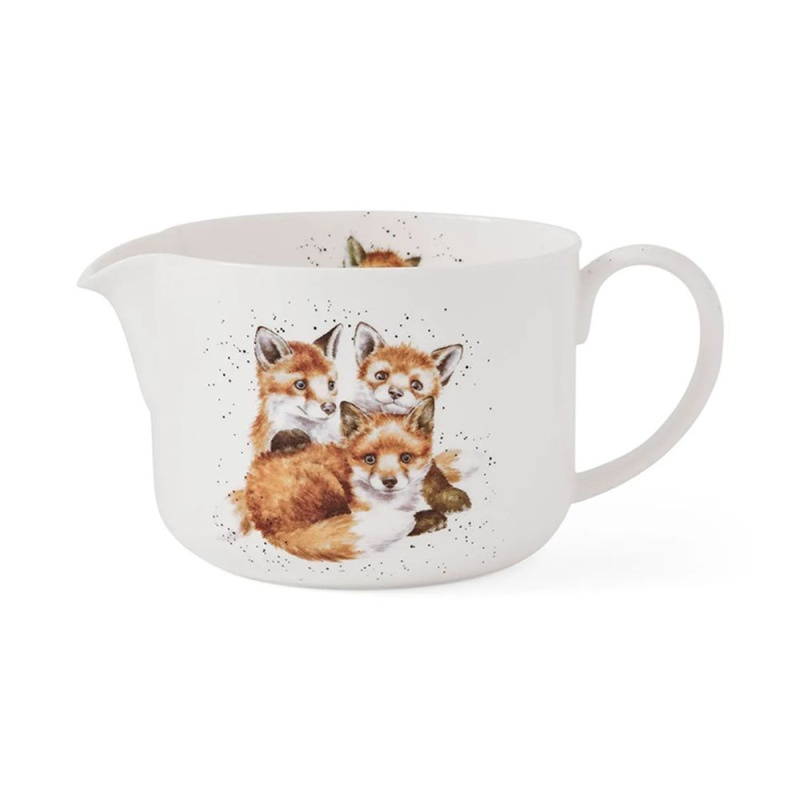 Royal Worcester Porcelánová zadělávací mísa Wrendale Designs "Snug as a Cub" - Lišky