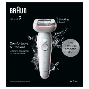 Braun Silk-épil 9 9000 epilátor na nohy, tělo a podpaží 1 ks