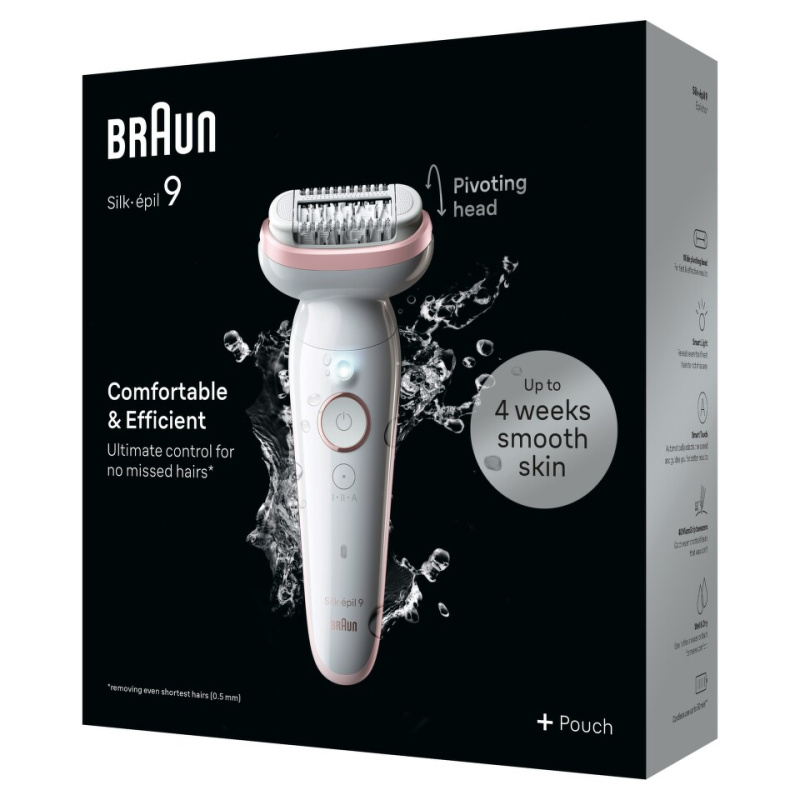 Braun Silk-épil 9 9000 epilátor na nohy, tělo a podpaží 1 ks