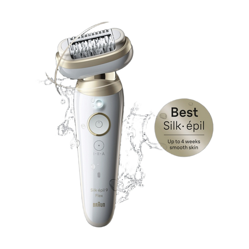 Braun Silk-épil 9 9011 epilátor s plně flexibilní hlavou na nohy, tělo a podpaží 1 ks