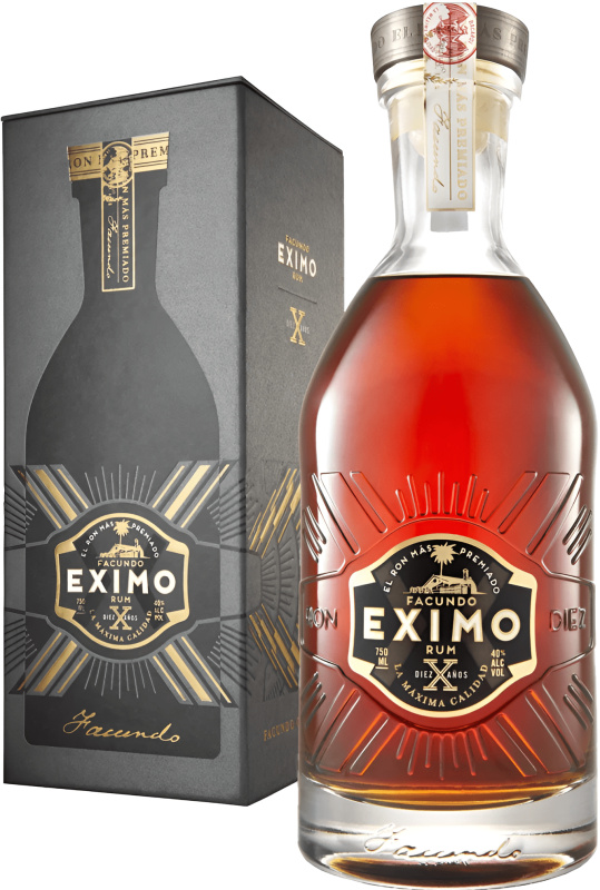 Facundo Eximo X 10 letý rum 40% 0,7l