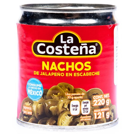 La Costeňa Jalapeňo nachos