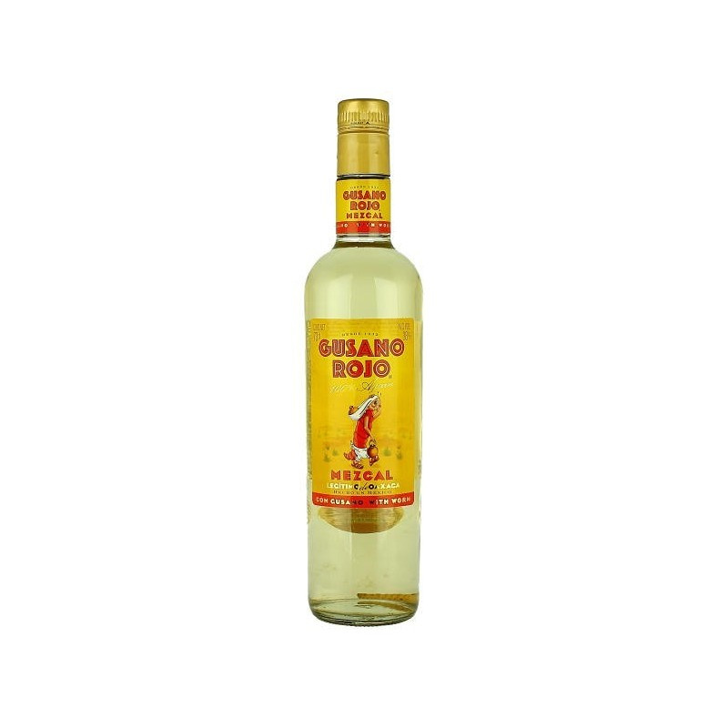 Gusano Rojo Mezcal Oaxaca 38%  0,7 l