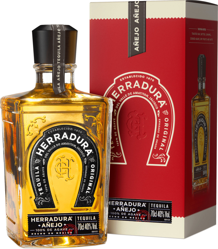 Herradura Anějo 100% de Agave 0,75 l 40 %