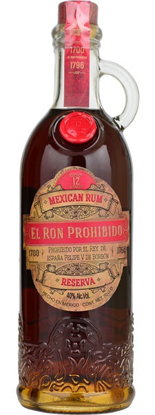 El Prohibido El Ron Prohibido Reserva 40 % 12 yo  0,7 l