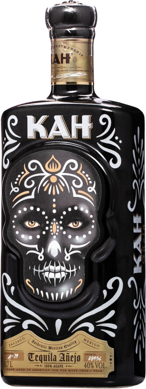 KAH Tequila Añejo Square 40% 0,7l