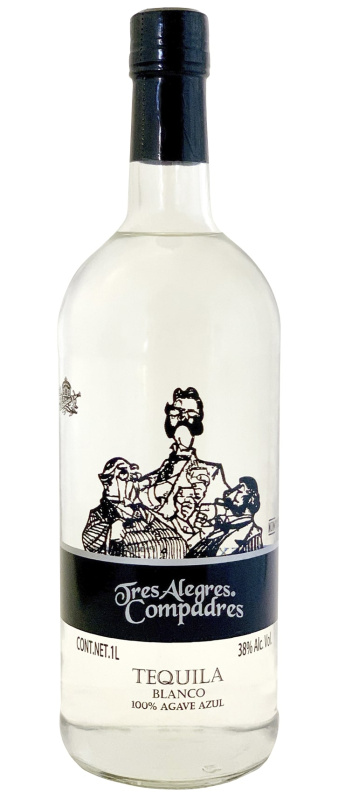 Tequila Tres Alegres 38 % Blanco 1 l