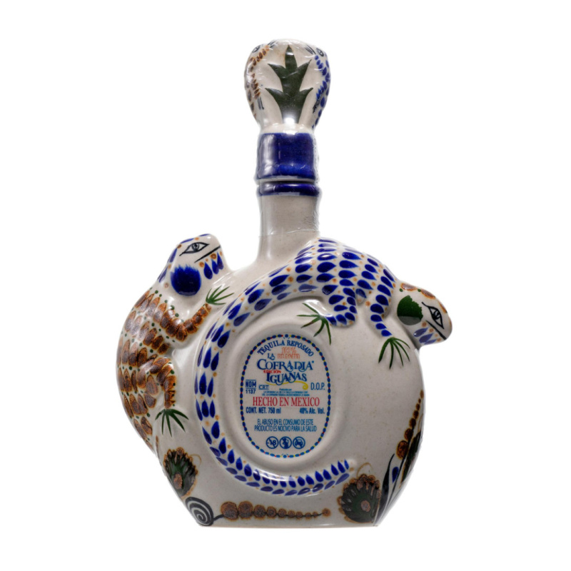 La Cofradia Edicion Iguanas Tequila Reposado 38% 0,7l (holá lahev)