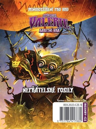 Království Valerie: Nepřátelské posily (mini rozšírenie) - hra z kategorie Karty, hlavolamy