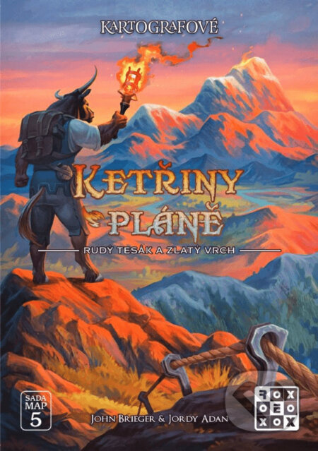 Kartografové: Ketřiny pláně - Rudý tesák a Zlatý vrch (sada máp 5)