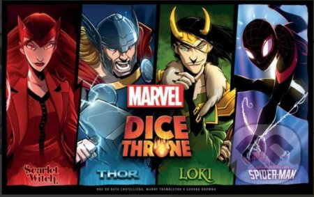 Marvel Dice Throne CZ: Sada 1 - Gavan Brown, Nate Chatellier, Manny Trembley - hra z kategorie Karty