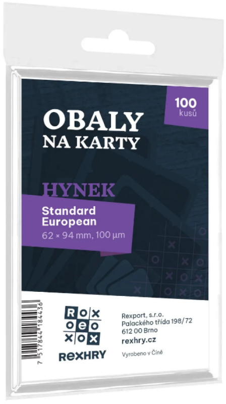 Obaly na karty - Standard European - Hynek - Neznámý