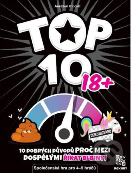 TOP 10 18+ - Aurélien Picolet - hra z kategorie Party hry