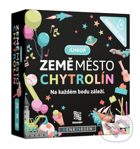 Země město chytrolín - Junior (Na každém bodu záleží) - hra z kategorie Karty, pexeso