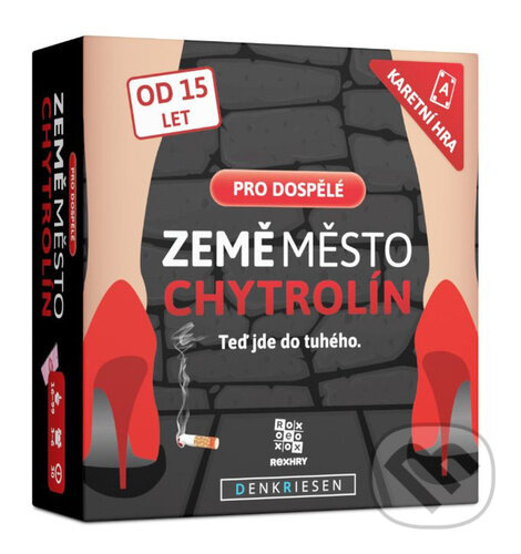 Země město chytrolín - Pro dospělé (Teď jde do tuhého) - hra z kategorie Karty, hlavolamy