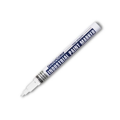 Lakový popisovač DecoColor bílý hrot 1,4mm