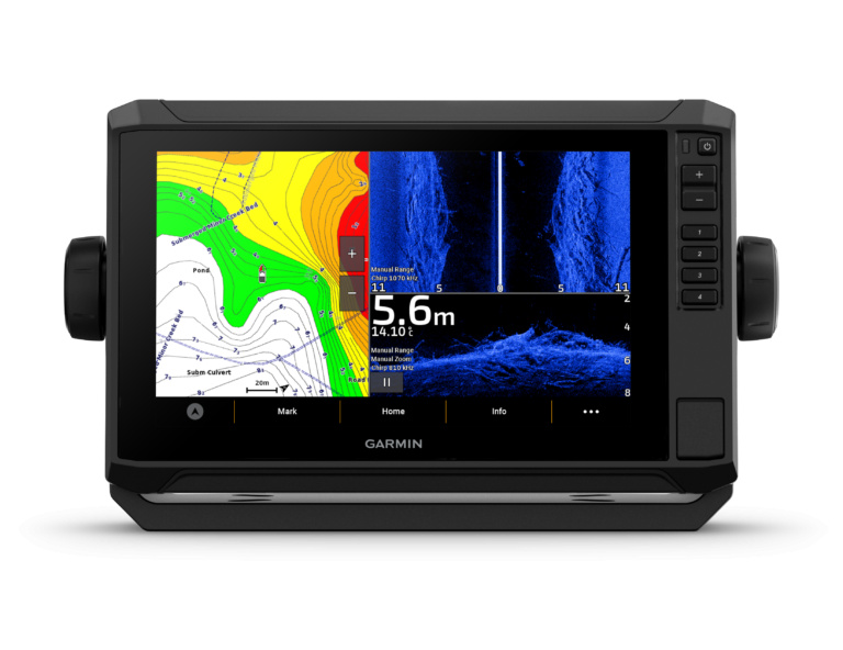 GPS echolot Garmin Echomap UHD2 / 9" / 1024 x 600 px / 18 W / černá Varianta: ivi1