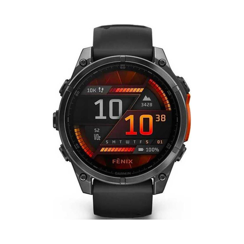 Garmin fenix 8 47mm Slate Grey/Black (010-02904-00) Šedá
