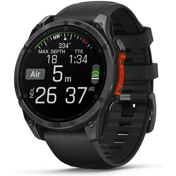 Garmin fenix 8 47mm Slate Grey/Black (010-02904-00) Šedá
