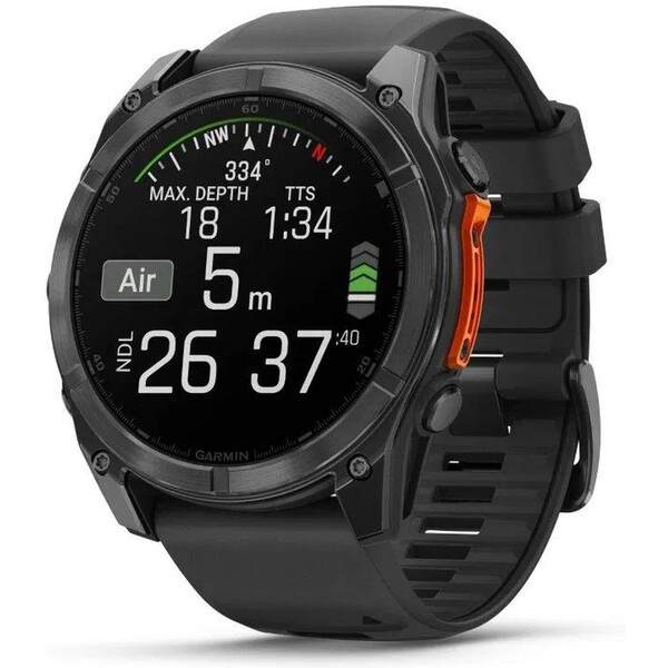 Garmin fenix 8 51mm Slate Grey/Black (010-02905-00) Šedá