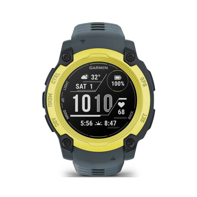 Garmin Instinct E – 40 mm, Electric lime s twilight páskem Zelená