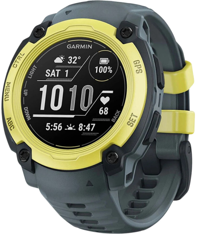 Garmin Instinct E – 40 mm, Electric lime s twilight páskem Zelená