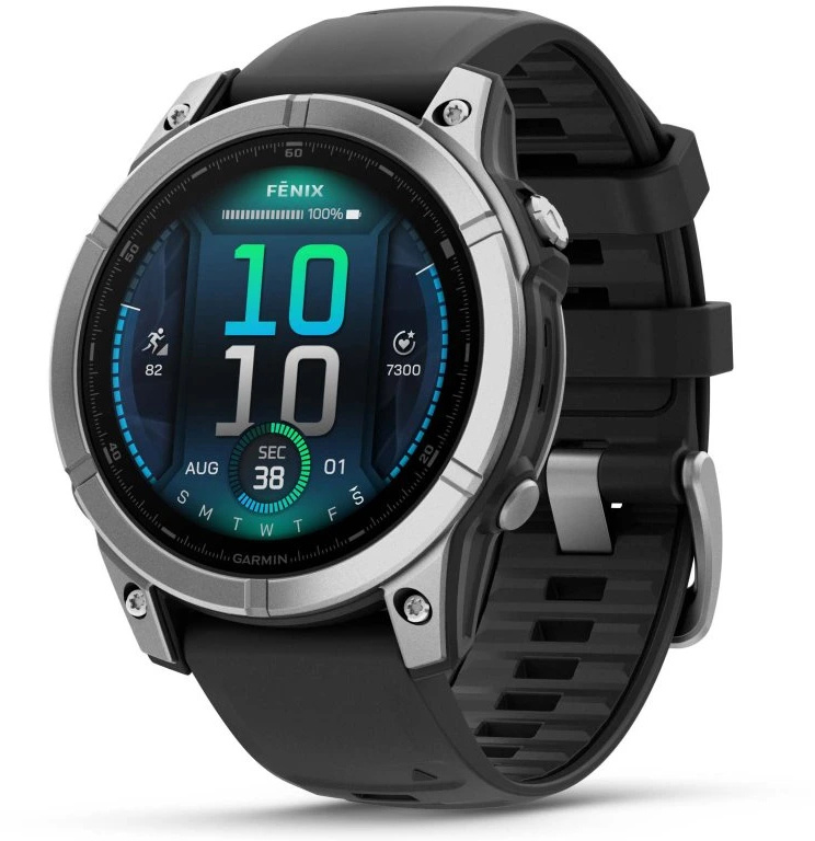 Garmin Fenix E Stříbrná