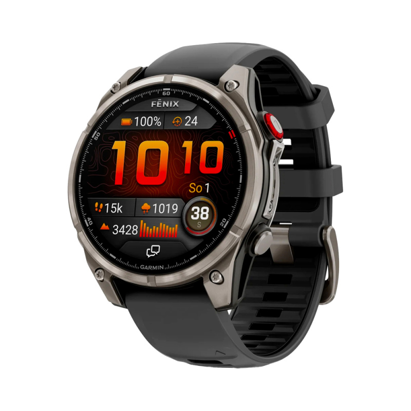 Garmin Fenix 8 PRO 47mm AMOLED Sapphire Titanium Graphite 010-03198-11 Titanová