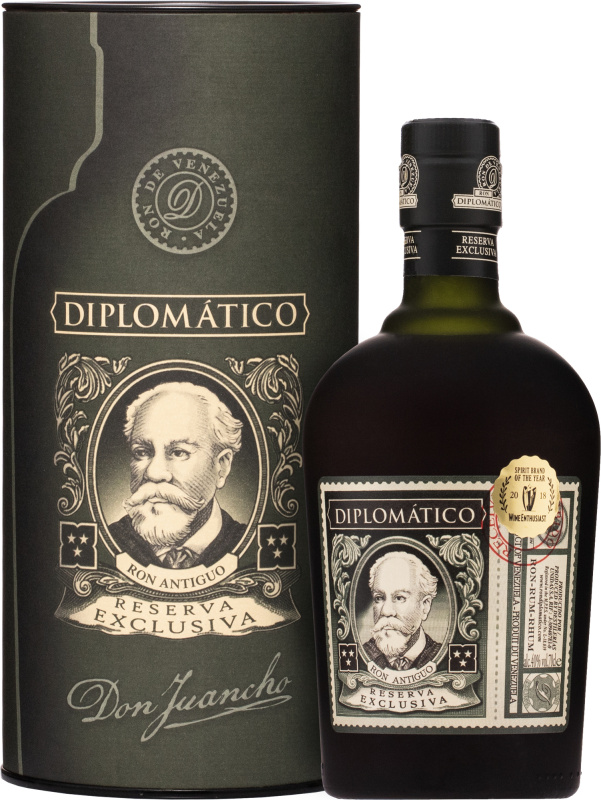 Diplomático Reserva Exclusiva 40% 0,7l (tuba)
