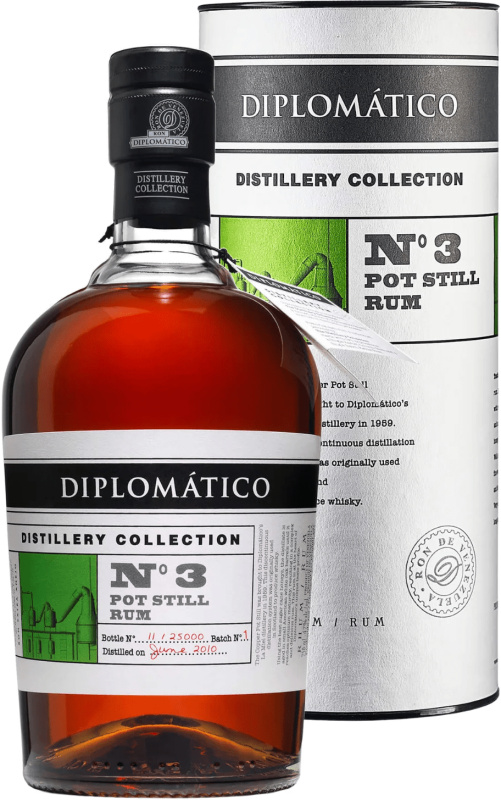 Diplomático Distillery Collection No.3 Pot Still 47% 0,7l