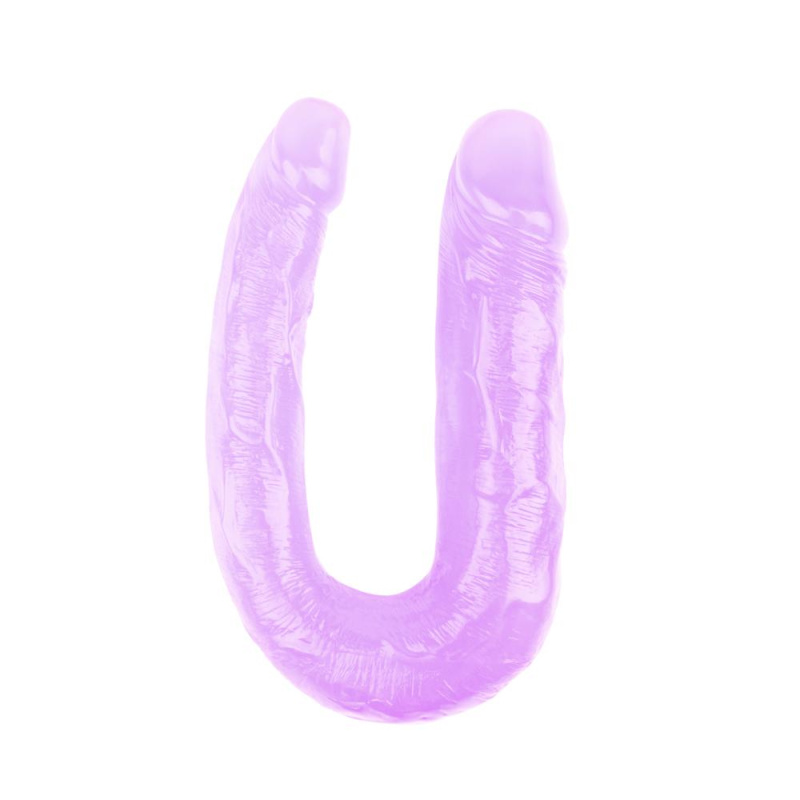 Cameron double dildo fialové