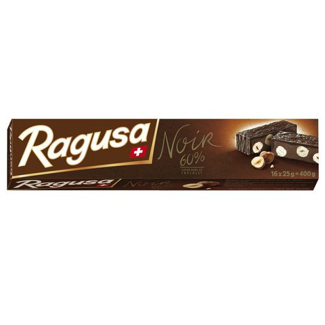 Čokoláda Ragusa Noir 60% s ořechy
