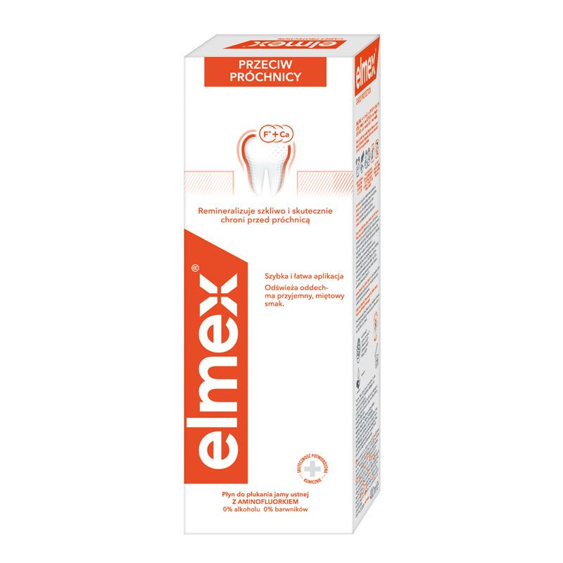 Elmex Caries Protection ústní voda chránicí před zubním kazem 400 ml