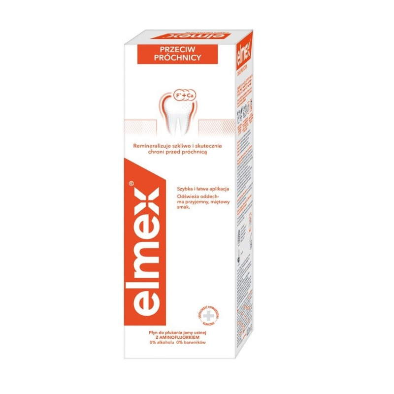 Elmex Caries Protection ústní voda chránicí před zubním kazem 400 ml
