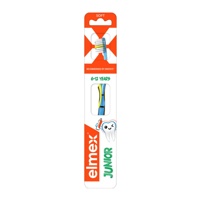 Elmex Caries Protection Junior zubní kartáček junior soft 1 ks