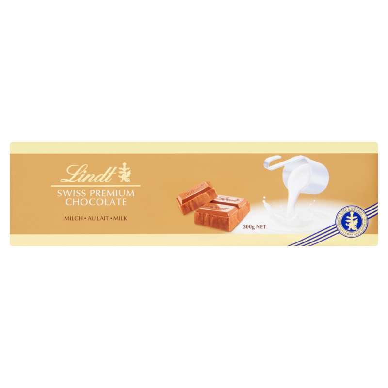 Lindt Čokoláda Gold Tablet Švýcarská Mléčná