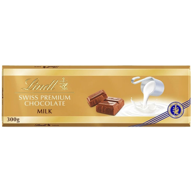 Lindt Čokoláda Gold Tablet Švýcarská Mléčná